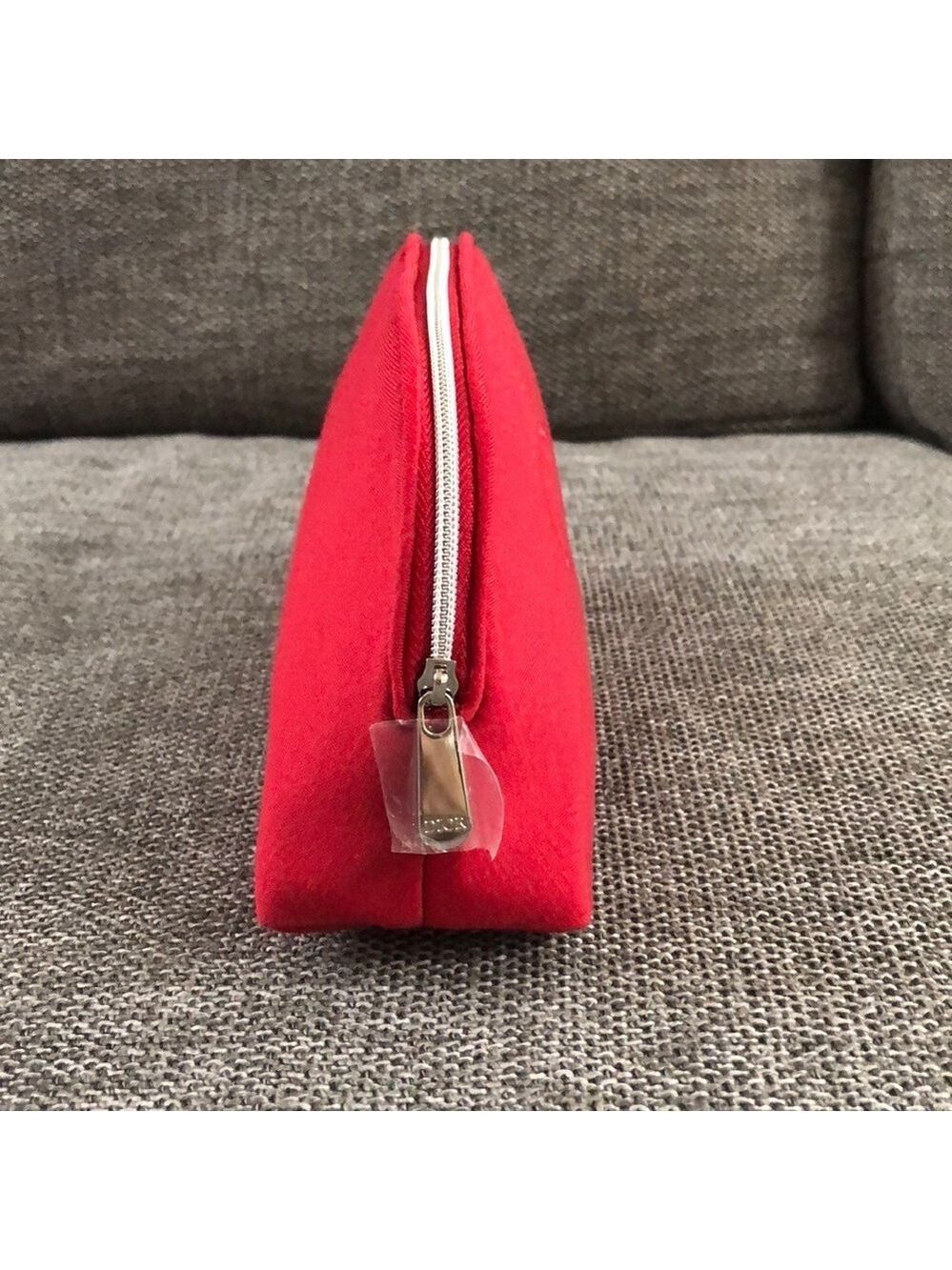 Dior Beauty Makeup Logo Small Luxury Pouch Gift Authentic Red - Picture 9 of 17